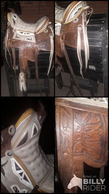 Aussergewöhnlicher seltener Westernsattel, Antik,Deko,aufarbeiten!?, XYZ, Western Saddle, Groß Wittensee, Image 14