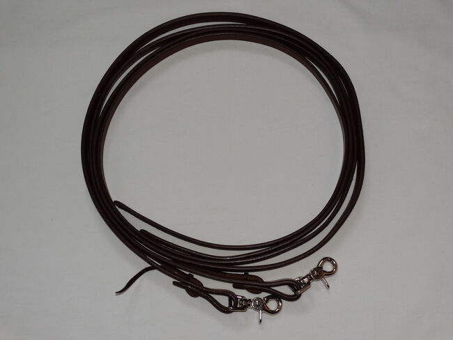 Unbenutzte Westenzügel offen 155 cm + Snaps braun Western Zügel/Splitreins mit Zügelsnaps, Anne, Sonstiges, Wahrenholz