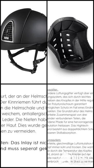 Ungetragener, neuer KEP Helm NP 598,50, Ine, Riding Helmets, Heiden , Image 6