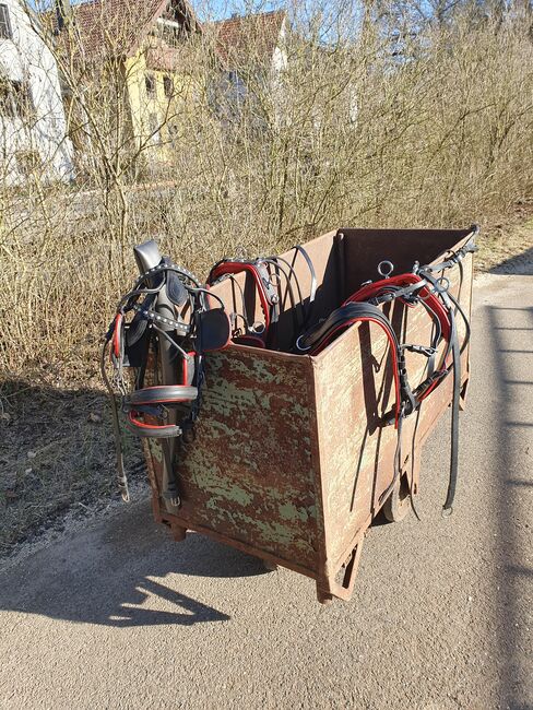 Neuwertiges Zweispännergeschirr Pony, KL, Uprząż dla powozy konne, Niederstetten , Image 7