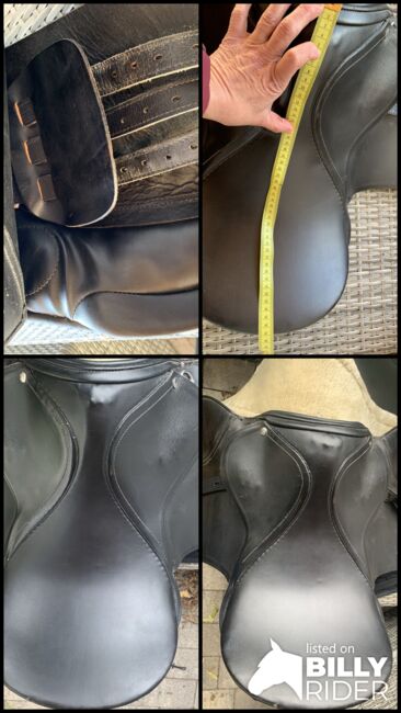 Gebrauchter, schwarzer Sattel, Vintage, Wastl Helga, All Purpose Saddle, Lupburg , Image 6