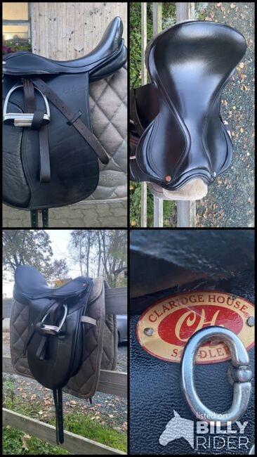 Gebrauchter Sattel, Claridge House sattlerei Dressursattel, Nicole Krenn, Dressage Saddle, Fehring, Image 5