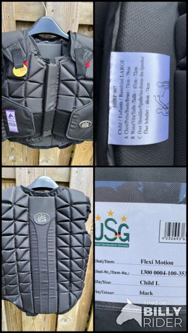USG Flexi Motion Body Protector, USG Flexi Motion , Cathrin Ehlers, Safety Vests & Back Protectors, Garstedt, Image 6