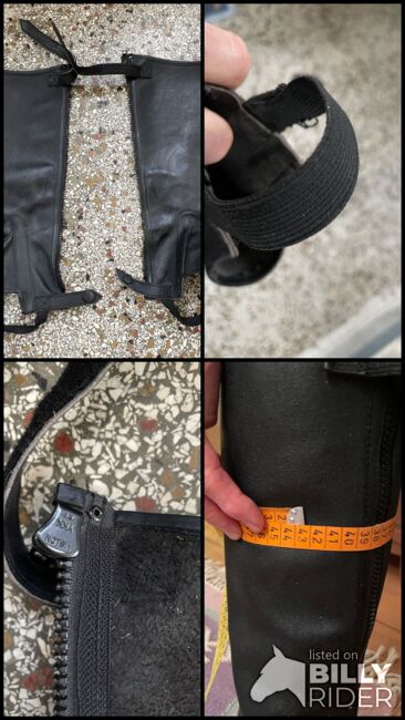 USG Jodpur-mini Chaps Synthetik-Leder schwarz Gr XL, USG, Kerstin, Stiefelschäfte & Reitchaps, Berlin, Abbildung 8
