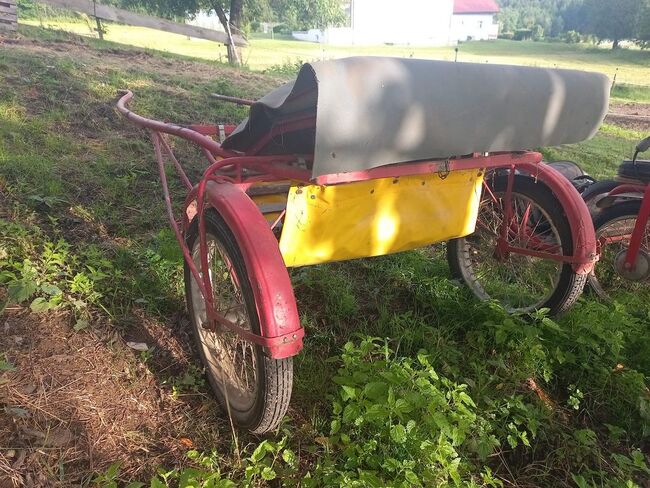 Trainingssulky, Eigenbau Zweisitzer, JJ Ranch, Carriages, Zwettl