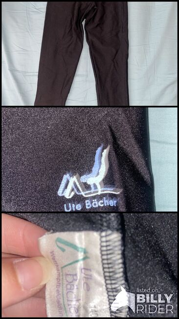 Ute Bächer Voltigierhose Gr.140 schwarz, Ute Bächer, Julia, Bryczesy dziecięce, Villach, Image 4