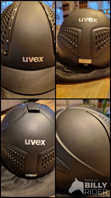 Uvex Exxential II Glamour Reithelm, Uvex Exxential ll Clamour , Ines Knöfler , Riding Helmets, Bernburg, Image 7
