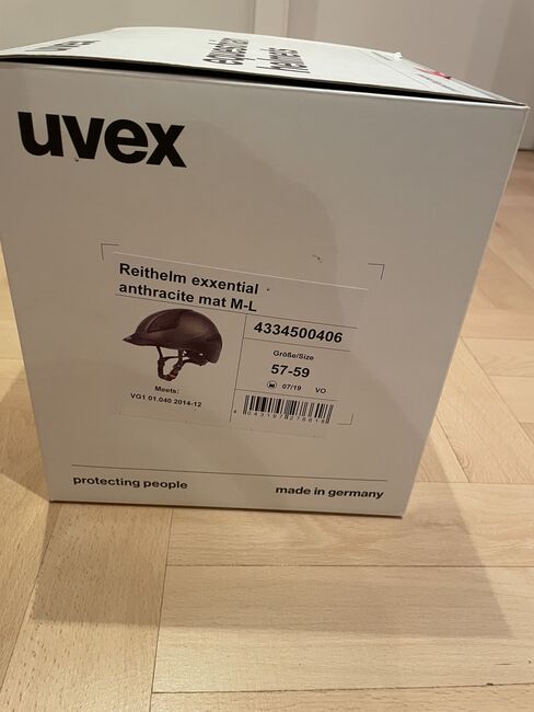 Uvex Reithelm exxential anthracite mat M-L, Uvex exxential , Lana, Reithelme, Hamburg, Abbildung 2