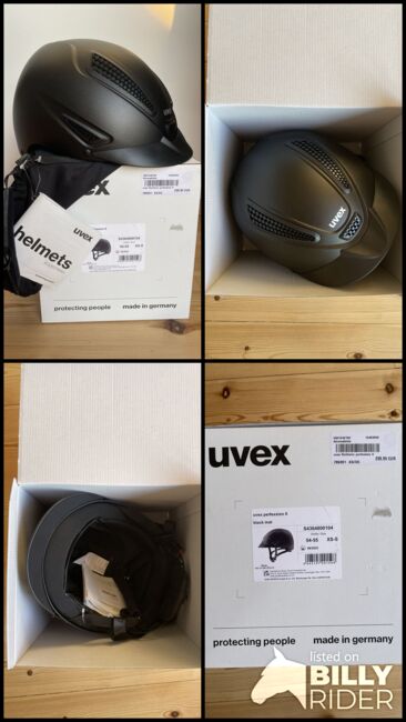 Uvex Reithelm perfexxion II b, neu und ungetragen, Uvex perfexxion II b, Friederike Hansell, Riding Helmets, Berlin, Image 5