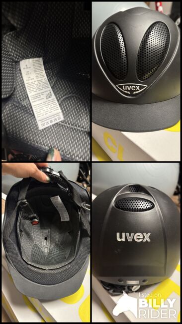 Uvex Reithelm wie neu 55-56 cm, Uvex, Iris Eggimann, Riding Helmets, Sindelfingen, Image 6