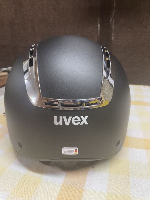 Uvex sucxxed Chrome Gr.S (55/56), Uvex Sucxxed chrome, Lena Klein-Ridder, Riding Helmets, Raesfeld, Image 5