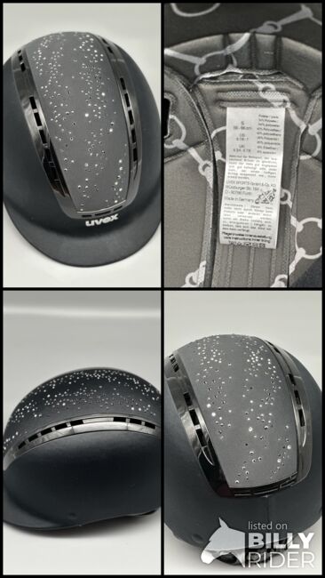 uvex suxxeed diamond reithelm black S wie neu, Uvex Suxxeed Diamond, Katrin, Riding Helmets, Hofheim , Image 6