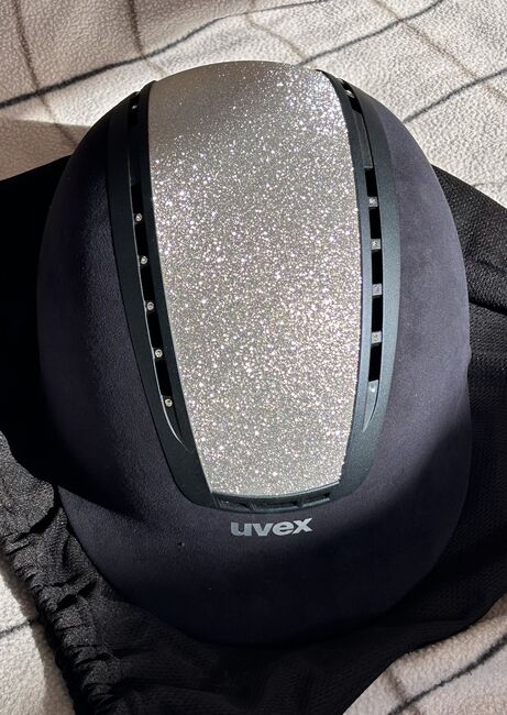 UVEX SUXXEED GLAMOUR blau, Gr. M-L, Uvex SUXXEED GLAMOUR , Privat, Reithelme, Berlin, Abbildung 3