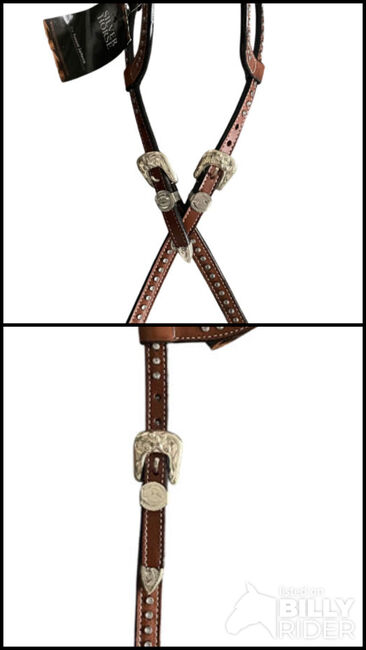 Zweiohrzaum mit Strass, Glam Bridle, Ogłowia, Gottshaus , Image 3