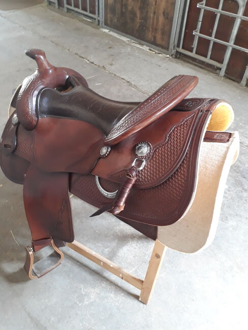 Schöner Westernsattel 16" sehr gepflegt, Stegmann, Diana Pi, Western Saddle, Nußloch, Image 3