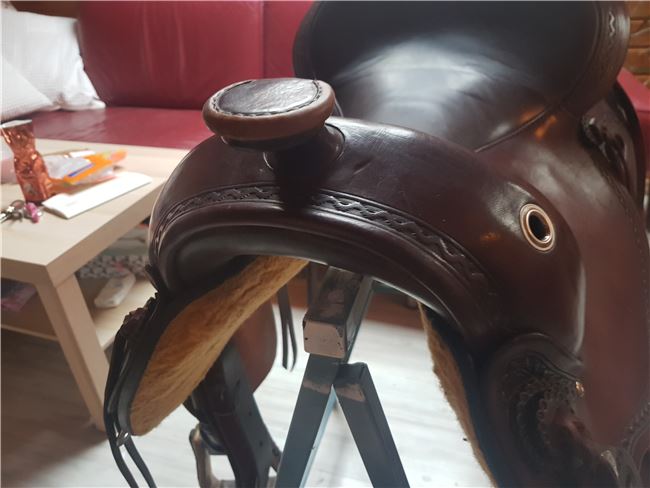 Wunderschöner Westernsattel, Deuber und Partner  Flex Fit Vario 1300, Luca v. Nettelbladt , Western Saddle, Mannheim 