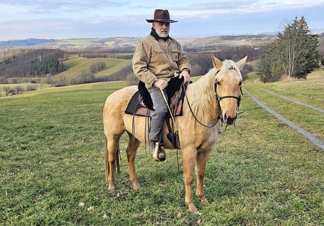 Bildhübsche Palomino (Roan) Quarter Horse Stute - Ein echter Eyecatcher mit Talent und Charakter, Kerstin Rehbehn (Pferdemarketing Ost), Horses For Sale, Nienburg, Image 13