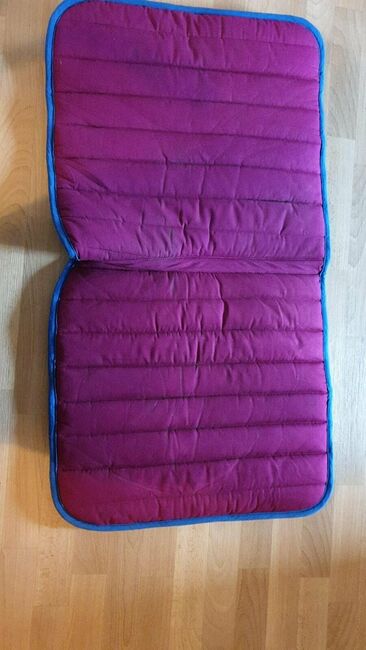 Wende Schabracke Farbe dunkelblau Pink von Kavalkade Decke sattel, Kalvalkade Schabracke Pepp, Christa Wöltjen, Dressage Pads, Lilienthal