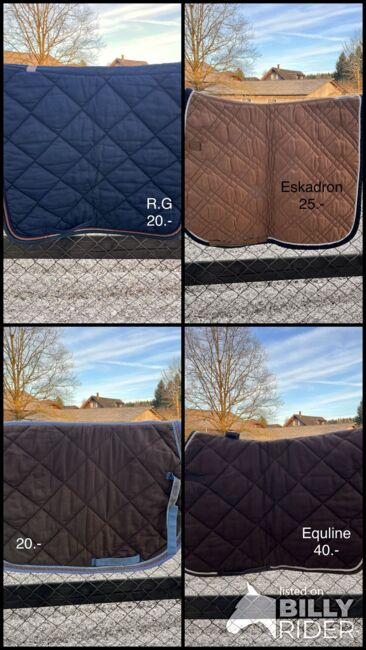 Diverse Schabracken zu verkaufen, Seline, Dressage Pads, Ballwil, Image 6