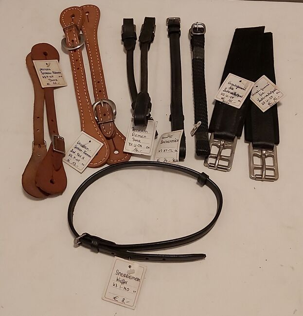 Verschiedene Riemen (Sporen, Sattel..), Gabriele , Spurs & Spur Straps, Salzburg, Image 2