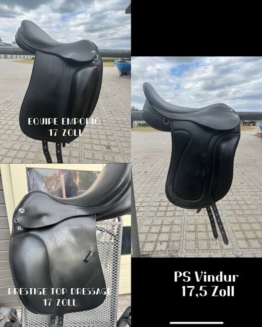 Diverse ungenutzte Dressursättel, Divers  Divers , Paulina , Dressage Saddle, Dessau