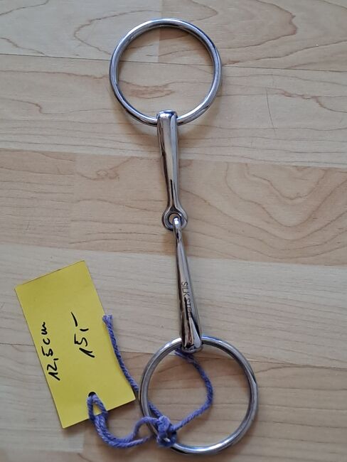 Wassertrense 12,5 cm Silk Steel, Wassertrense, einfach gebrochen , Marion , Horse Bits, Dresden
