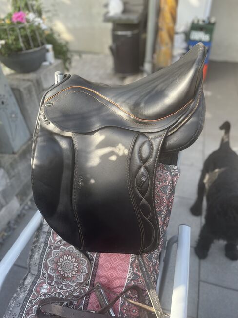 Velicea DS Onyx sattel zu verkaufen, Velicea DS Onyx, Celine Bernarding, Dressage Saddle, Wader 