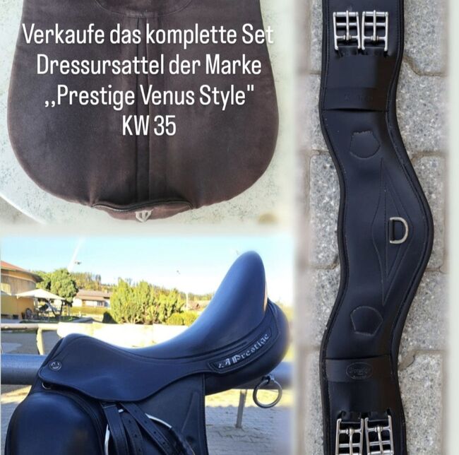 Dressursattel ,,Venus Style" Set, Prestige, Nici, Dressage Saddle, Fohnsdorf
