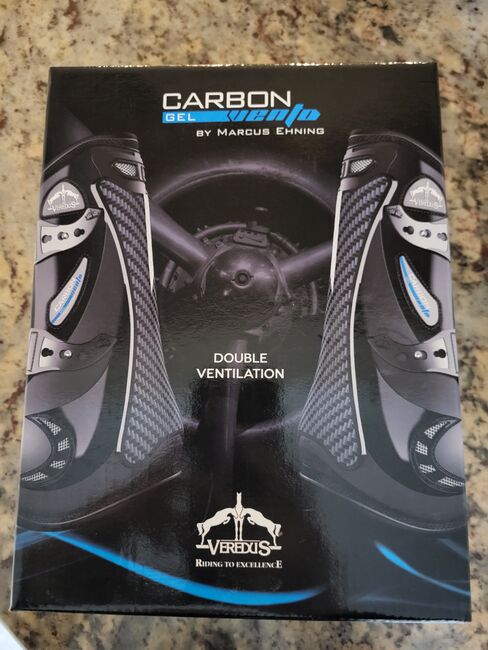 Veredus Gamaschen Carbon Gel Vento M, Veredus Carbon Gel Vento, Manuela, Tendon Boots, Saarbrücken, Image 3