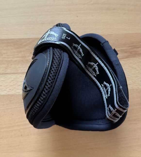 Veredus Streichkappen pro Jump Short Vento Velcro Klett schwarz L, Veredus  Pro Jump Short Vento Velcro , Sophia Cornelsen, Tendon Boots, Neudrossenfeld, Image 2