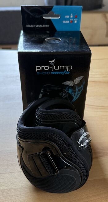 Veredus Streichkappen pro Jump Short Vento Velcro Klett schwarz L, Veredus  Pro Jump Short Vento Velcro , Sophia Cornelsen, Tendon Boots, Neudrossenfeld