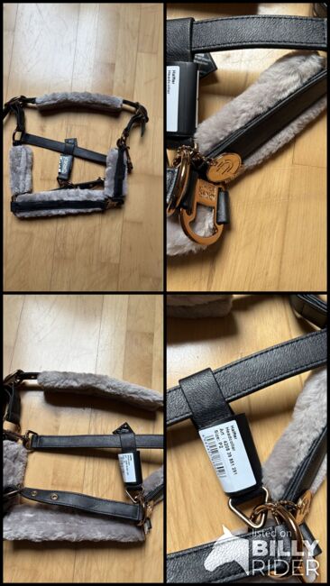 Verkaufe Eskadron Halfter Leather Faux Fur Black Platinum, Gr. P2, Neu, Eskadron, Jasmin, Halfter, Otterfing, Abbildung 5