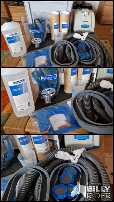 Verkaufe Inhaliergerät für Pferd, Hippomed air-one Ultraschall- Inhalator Hippomed air-one inkl.Warmblutmaske, Jutta, Pflegeprodukte, Pressbaum, Abbildung 4