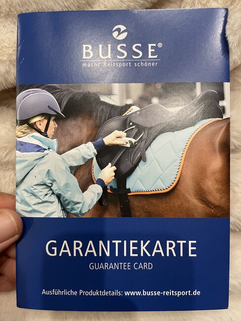 Verkaufe VS Busse Bristol 17,5, Busse Bristol, Nicole Thiede, Vielseitigkeitssattel (VS), Miltzow, Abbildung 4