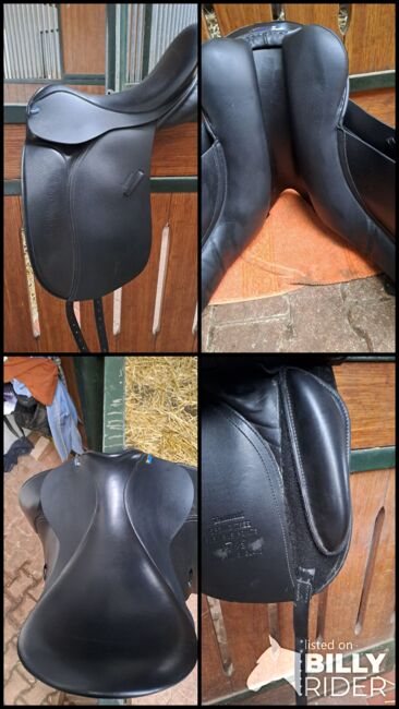 Verkaufe Dressursattel Euroriding "Diamant Move" 17,5 Zoll/34 Kammer, Euroriding Diamant, Pia Aufermann, Dressage Saddle, Datteln, Image 10