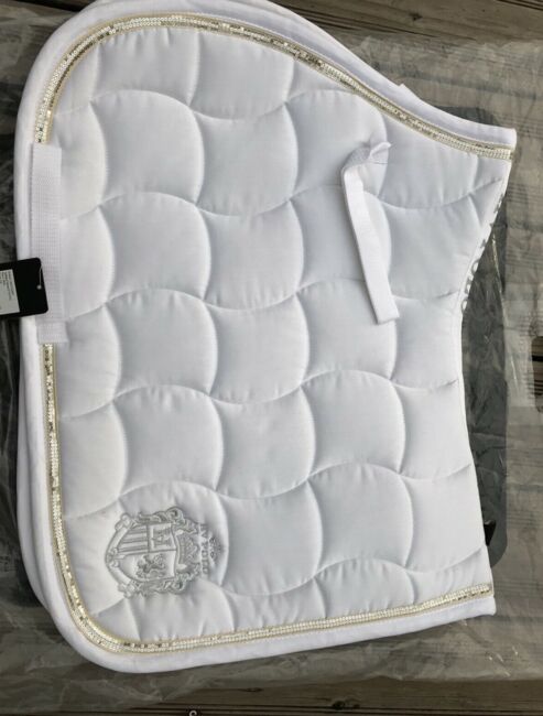 Verkaufe elegante, neue HV Polo Schabracke VS mit Goldpailletten, HV Polo, GKM, Dressage Pads, Esslingen