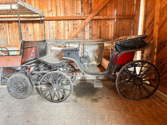 Viktoriakutsche, Viktoria, Adriane Schmedemann Reitschule, Carriages, Schonstett 