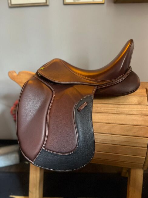 Vielseitigkeitssattel Louisa Köhne - braun, 17,5", *wie neu*, Louisa Köhne, Julie, All Purpose Saddle, Potsdam