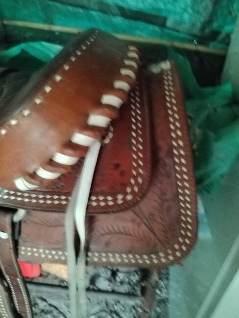 Vintage  handgefertigter Ledersattel, Mexico 1960  Sattel , Brenda Pasenau, Jodhpur Boots, Frankfurt am Main, Image 5