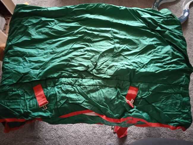 Winterdecke grün rot, Kavalkade , Berit, Horse Blankets, Sheets & Coolers, Langenfeld , Image 2
