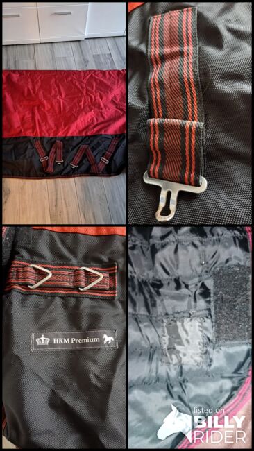 Winterdecke, Regendecke, 300g, 155cm, Hkm Premium, Josy, Horse Blankets, Sheets & Coolers, Schafstedt, Image 8
