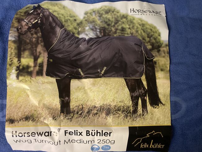 Winterdecke HORSEWARE Ireland 250g schwarz Felix Bühler, Felix Bühler Horseware , Marion , Horse Blankets, Sheets & Coolers, Schönefeld, Image 4