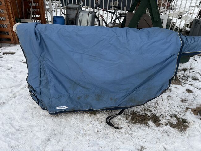 Winter-Regendecke Everline/Highneck/blau/ 145cm/300g, Everline, bonny, Horse Blankets, Sheets & Coolers, Greifswald