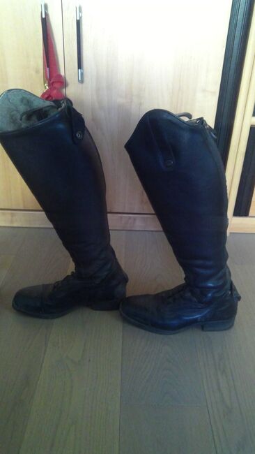 Winterreitstiefel, Lammfell Milano Felix Bühler 38, privat, Riding Boots, friedrichsthal, Image 2