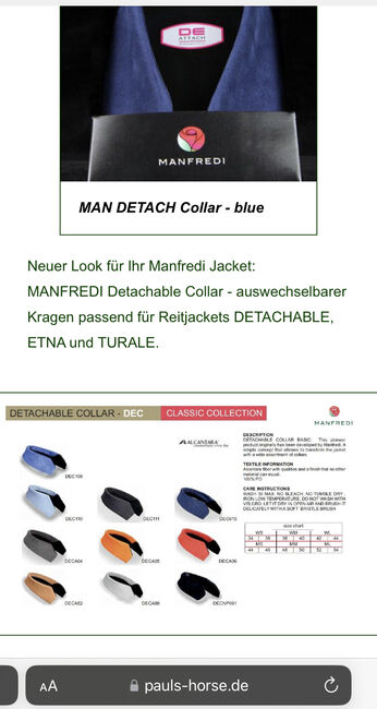 Turnierjacket Jacket Manfredi 38, Manfredi, JB, Show Apparel, Schlangen, Image 5