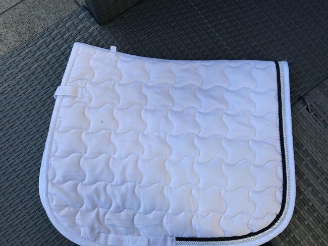 weisse Tunierschabracke, pia.ppp, Dressage Pads, Leonding, Image 2