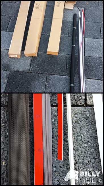 Fliegengitter, magnetisch, ovp, individuell und einfach installierbar, 100x120, Elka, Tack Room & Stable Supplies, Alfdorf, Image 3