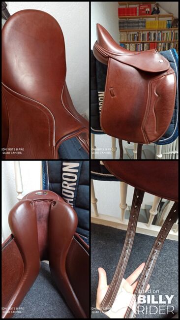 Butterfly Dressursattel 18 Zoll Claudia Cognac, Butterfly Sattel Claudia, Katharina, Dressage Saddle, Gütersloh, Image 9