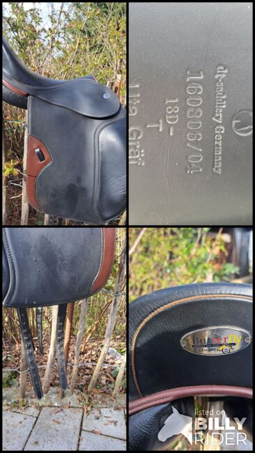 Butterfly Ute gräf, Butterfly  Ute Gräf, Jessica , Dressage Saddle, Ehrschwendt, Image 7