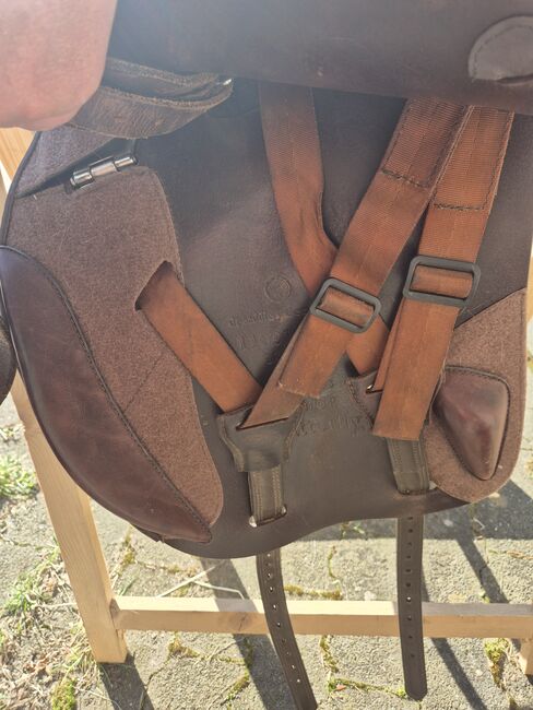 Butterfly Sattel comfort 18 Zoll, Butterfly Monty Roberts comfort, MIGO, Saddle Accessories, Feldatal, Image 2